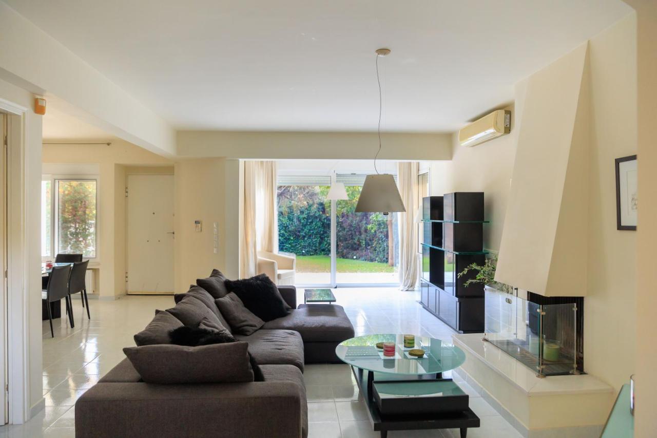 Lagonisi Beach House Kalivia Thorikou Ngoại thất bức ảnh