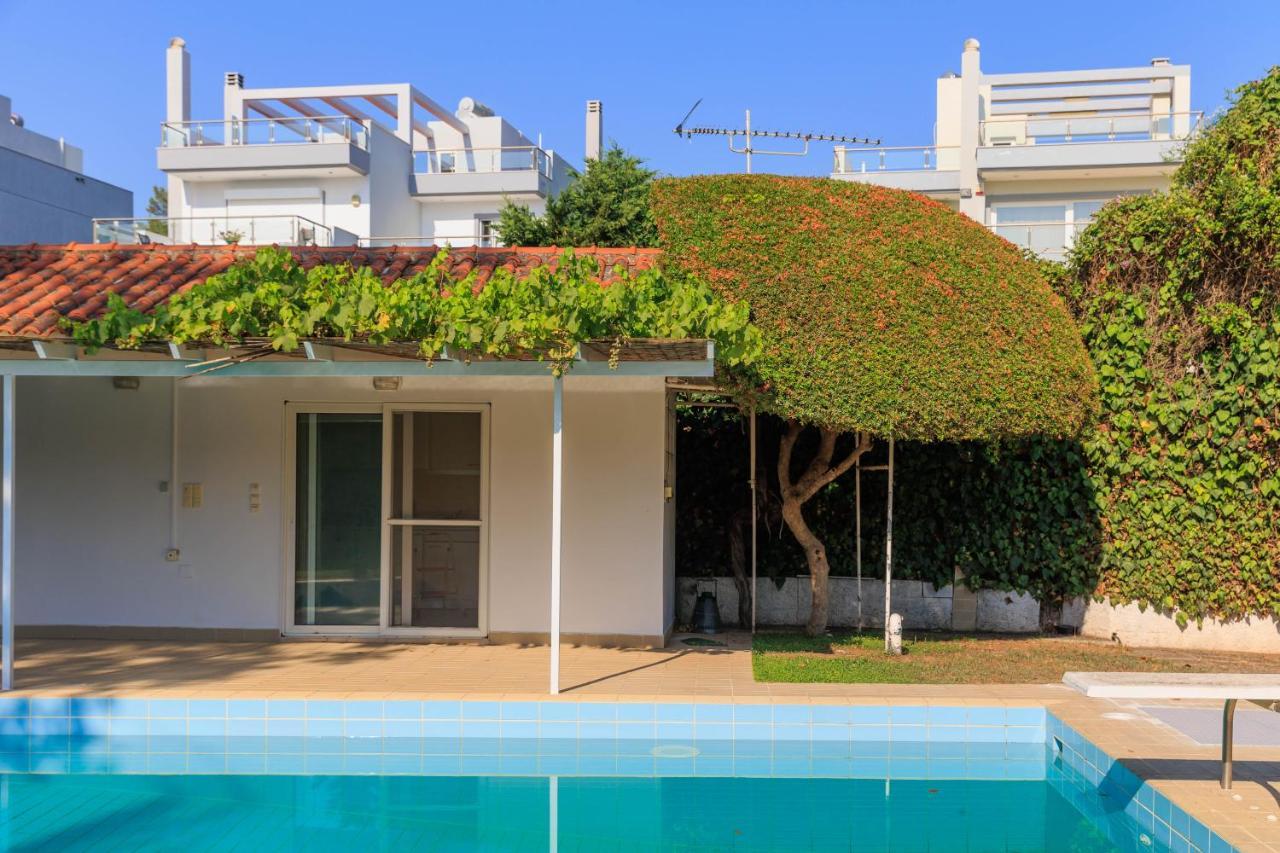 Lagonisi Beach House Kalivia Thorikou Ngoại thất bức ảnh
