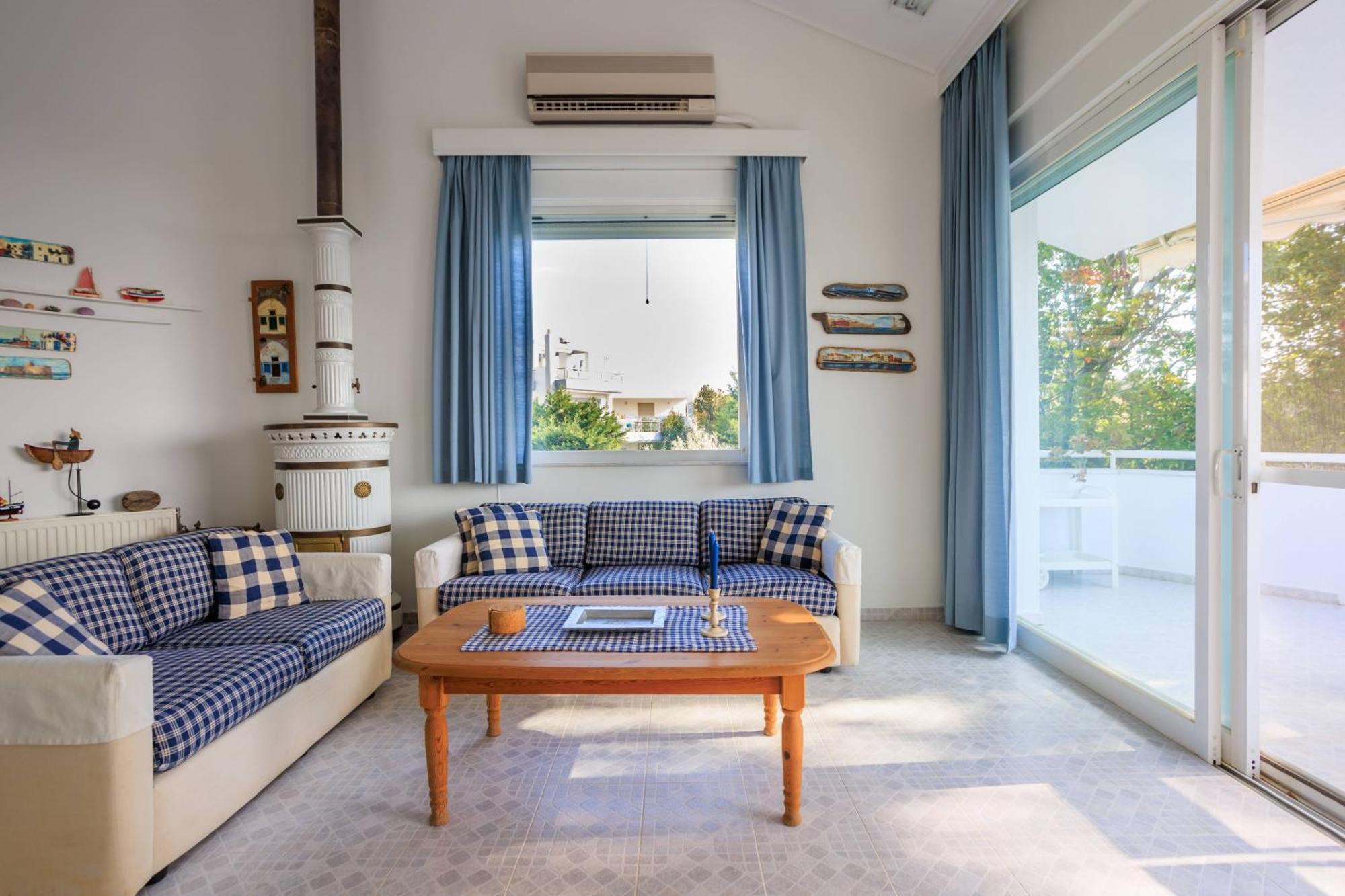 Lagonisi Beach House Kalivia Thorikou Phòng bức ảnh