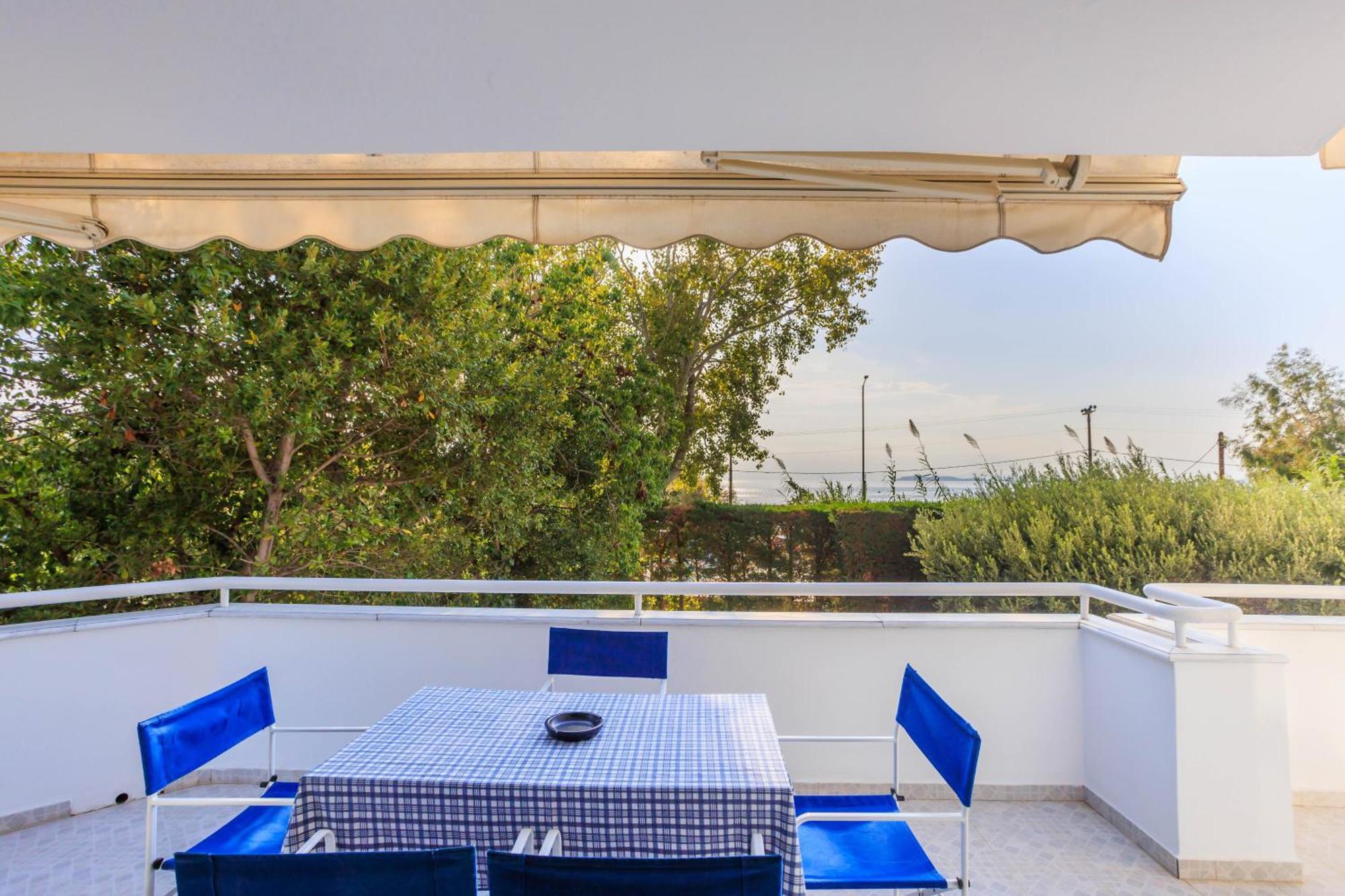 Lagonisi Beach House Kalivia Thorikou Phòng bức ảnh
